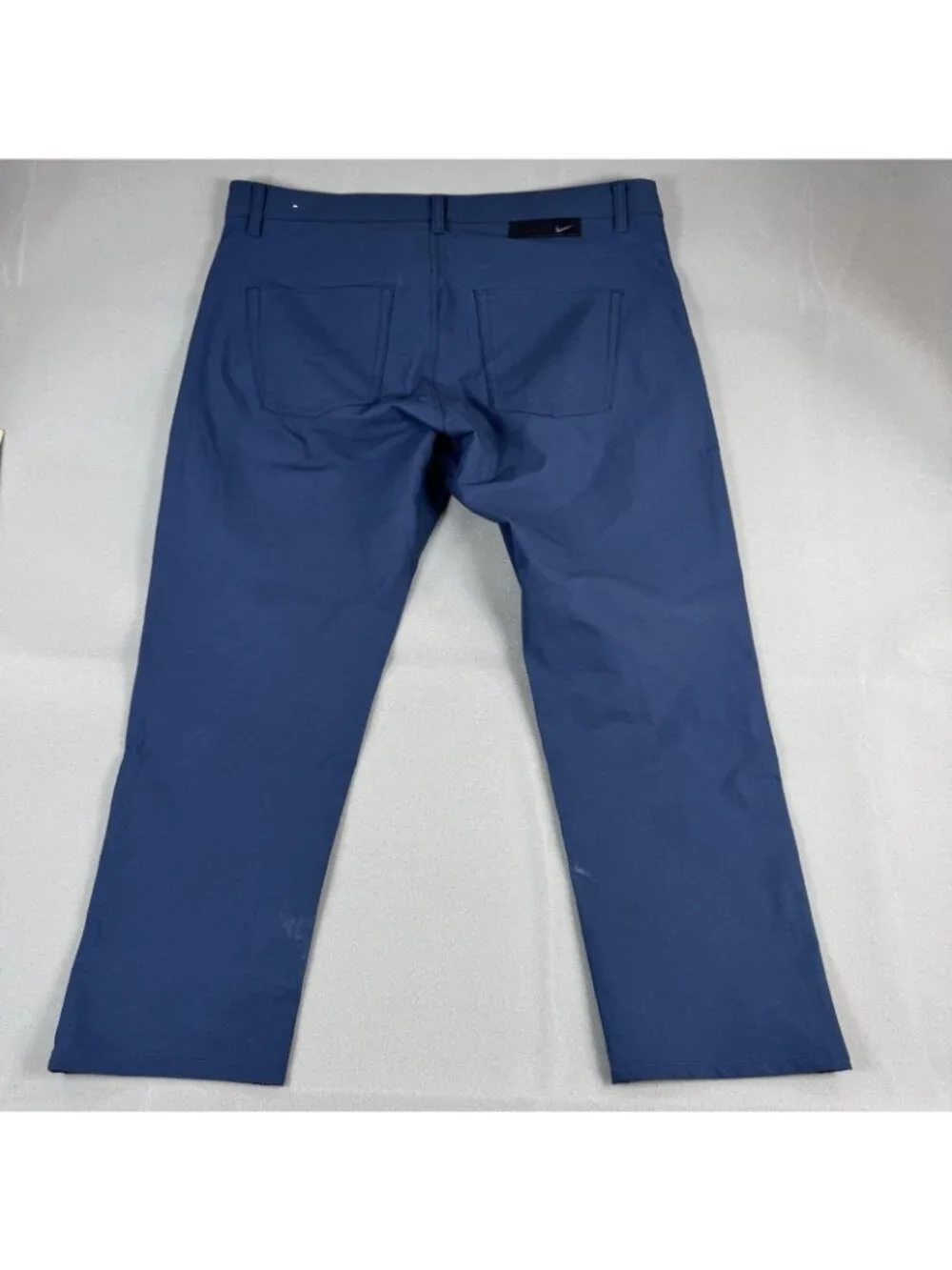Nike Dri-FIT Pants Mens Size 36 Blue Golf Slim Fit Stretch Lightweight